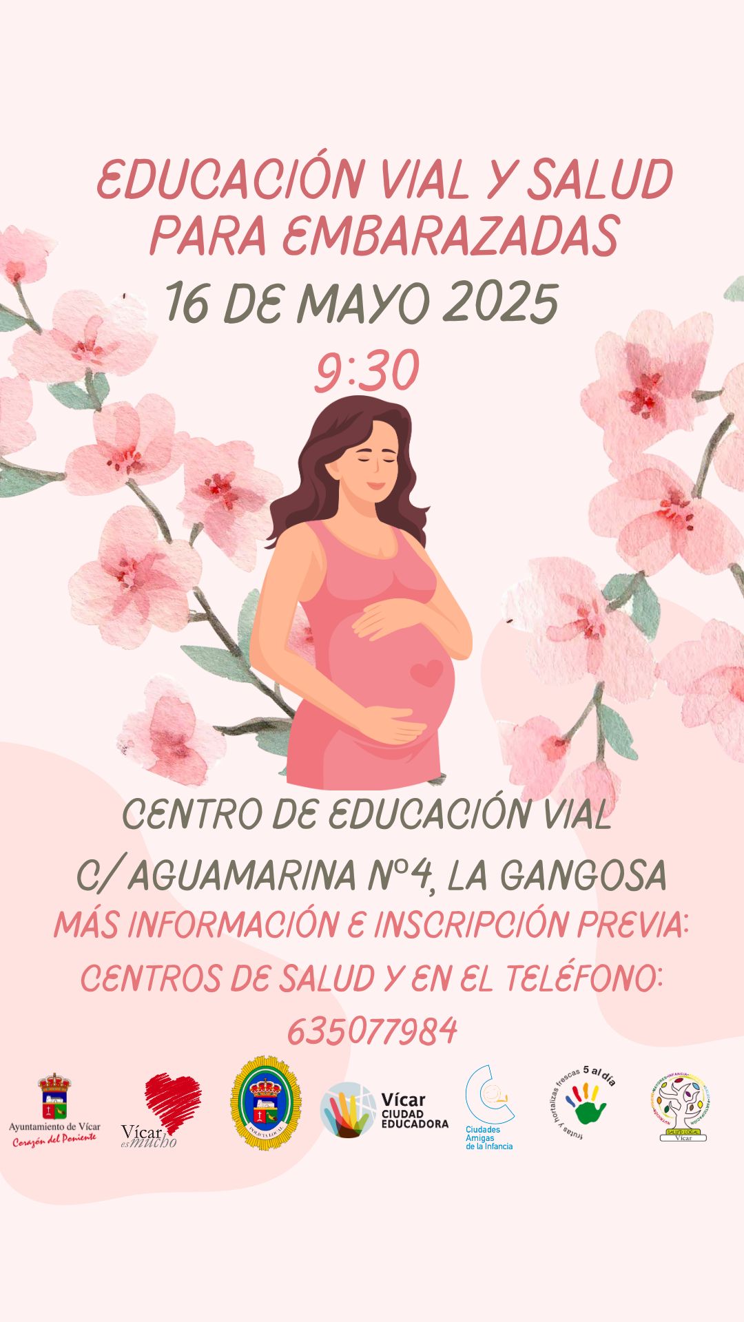 EDUCACIÓN VIAL Y SALUD PARA EMBARAZADAS